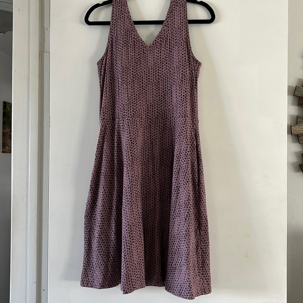 Pact Organic cotton Fit and flare Dress medium Pockets!!!